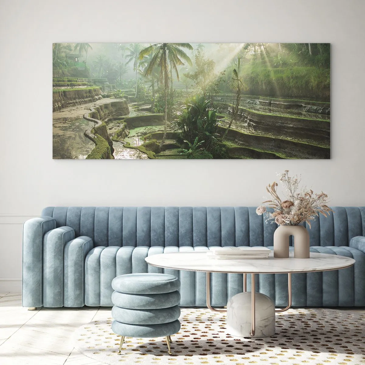 Glass picture - Maturing in the Sun - 100x40 cm