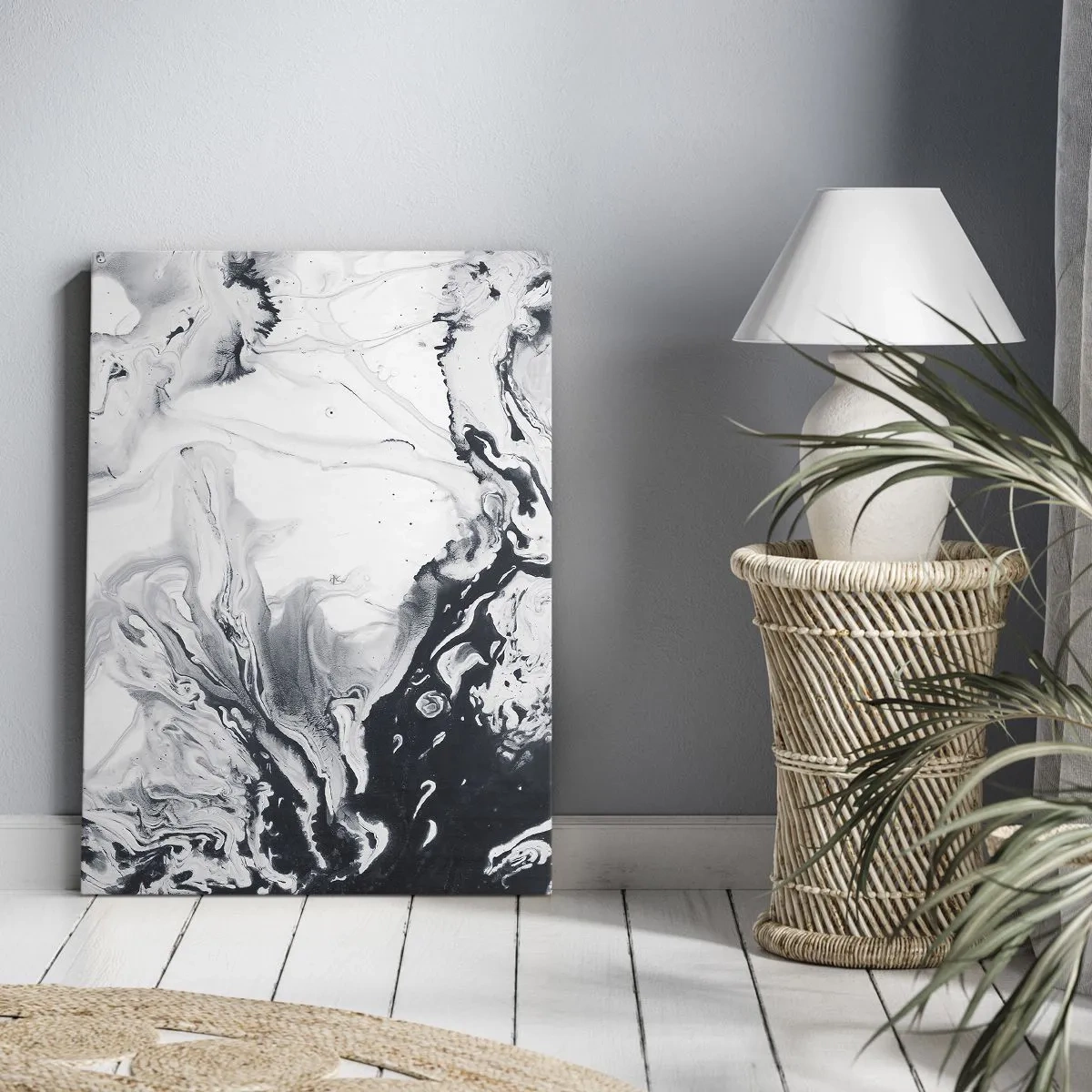 Canvas picture - Earth's Interior - 80x120 cm