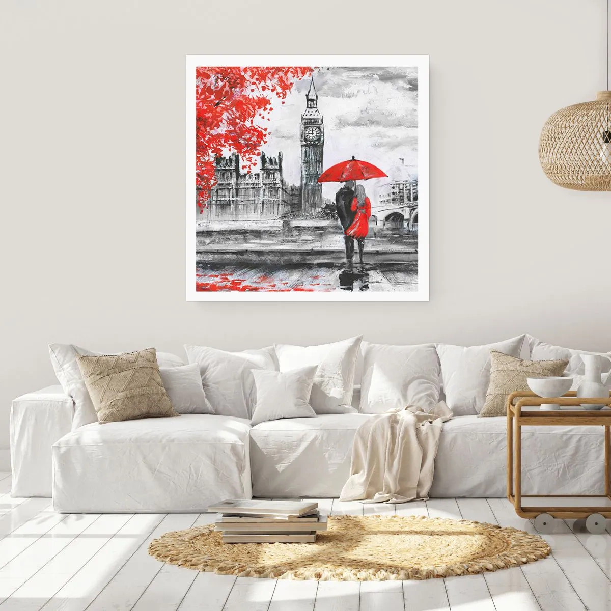 Poster - In Love with London - 30x30 cm