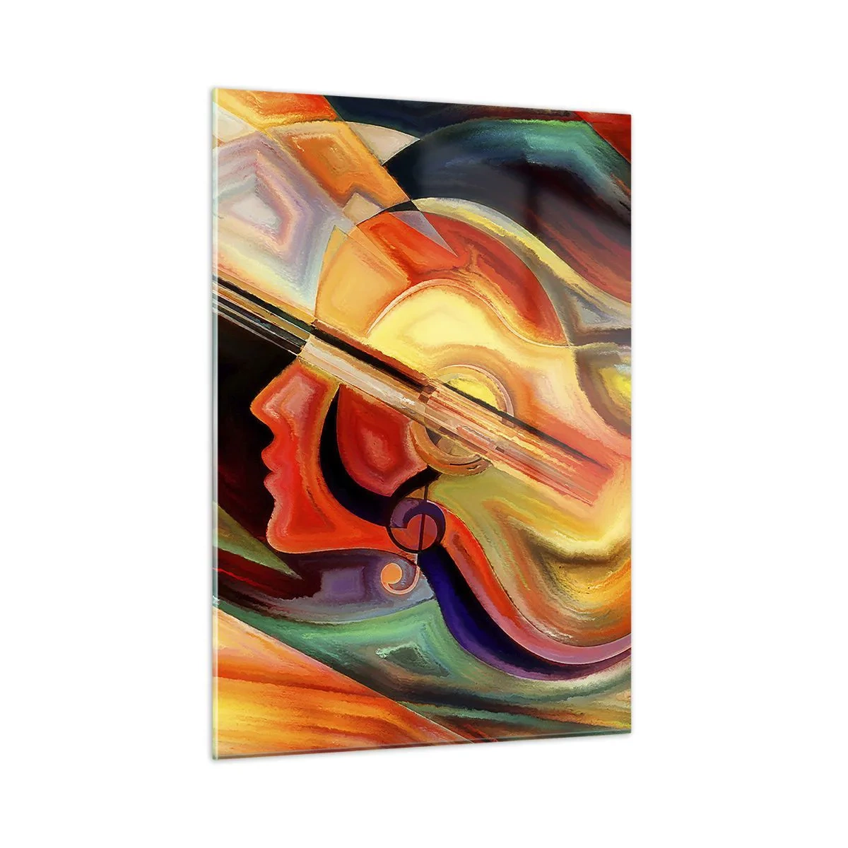 Glass picture - All Is Tuned Up - 50x70 cm