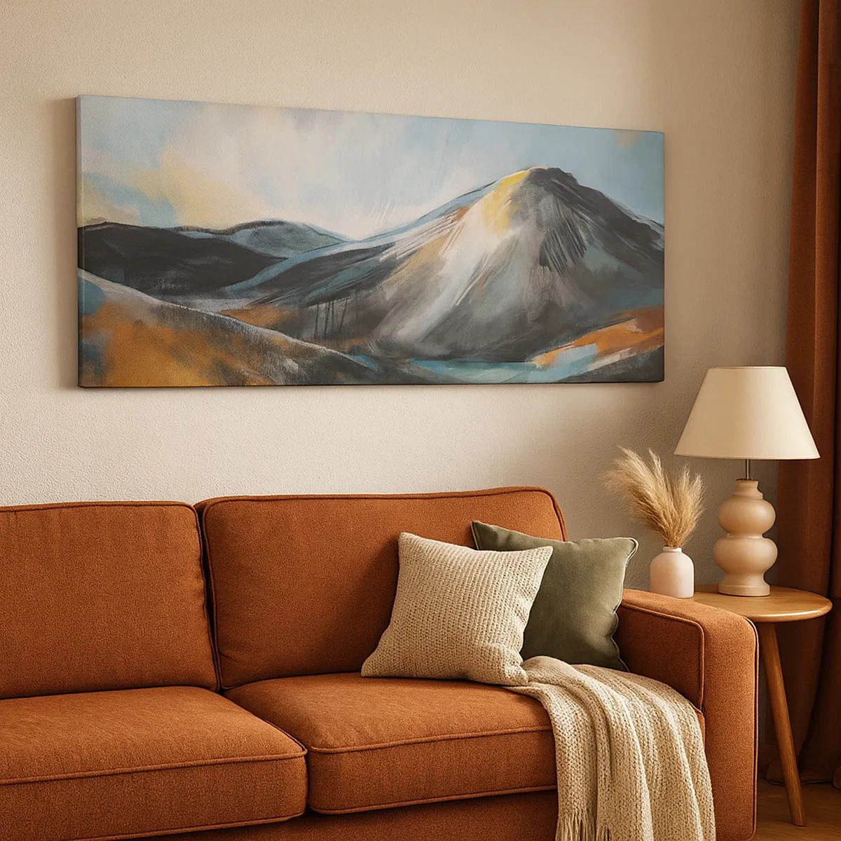 Canvas picture - Raw and Beautiful - 30x30 cm