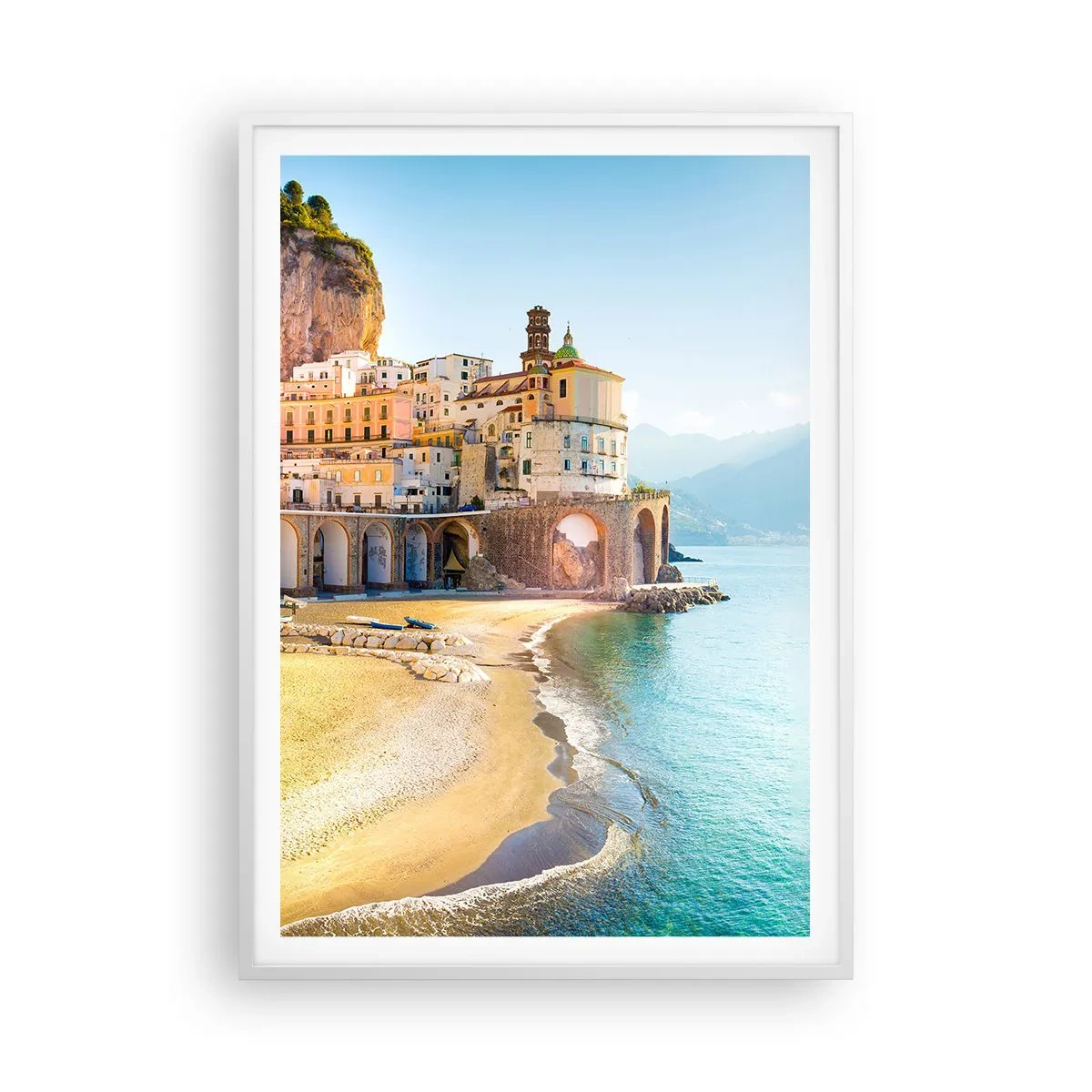 Poster in white frmae - Incredible City - 70x100 cm