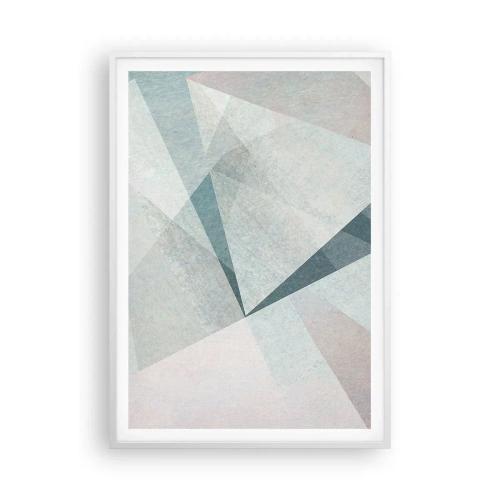 Poster in white frmae - Calmly but Dynamically - 70x100 cm