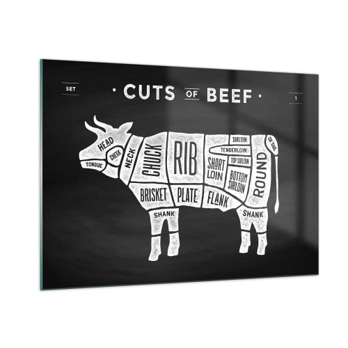 Glass picture - Time for a Feast - 100x70 cm