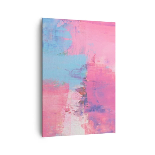 Canvas picture - Pink, Blue and a Pinch of Light - 70x100 cm