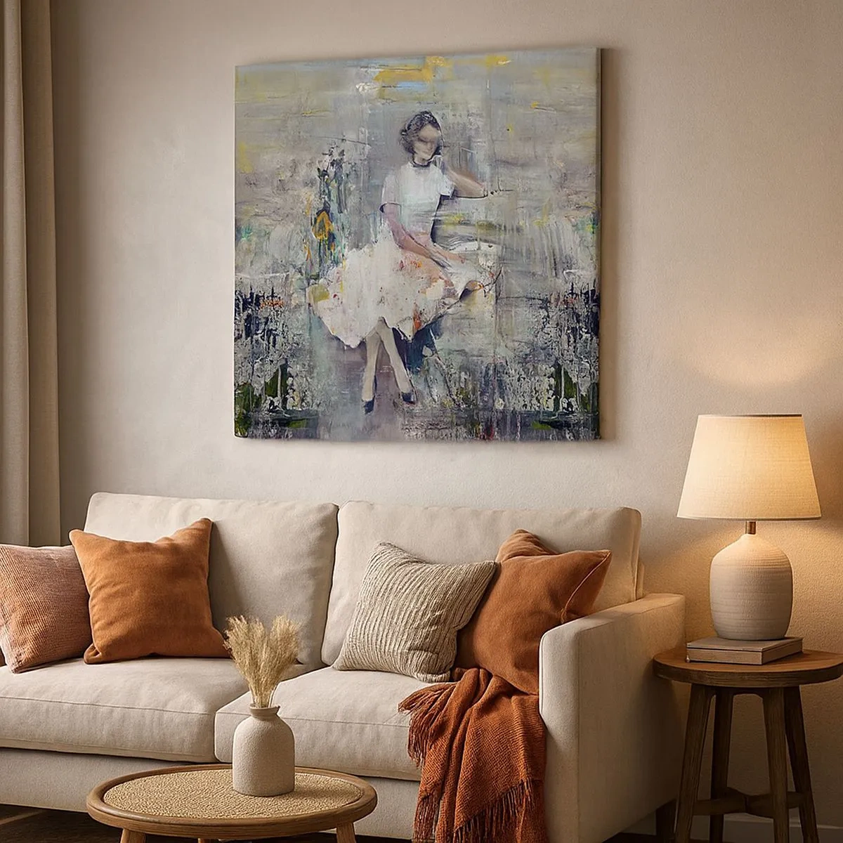 Canvas picture - Classical and Modern - 30x30 cm