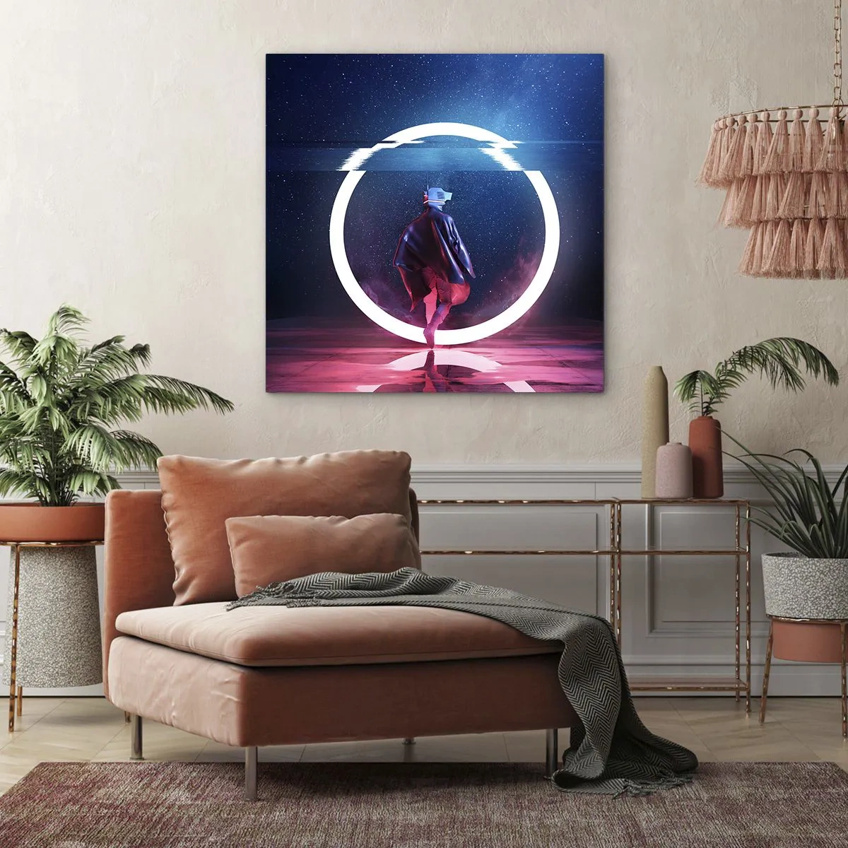 Canvas picture - Between Worlds - 40x40 cm