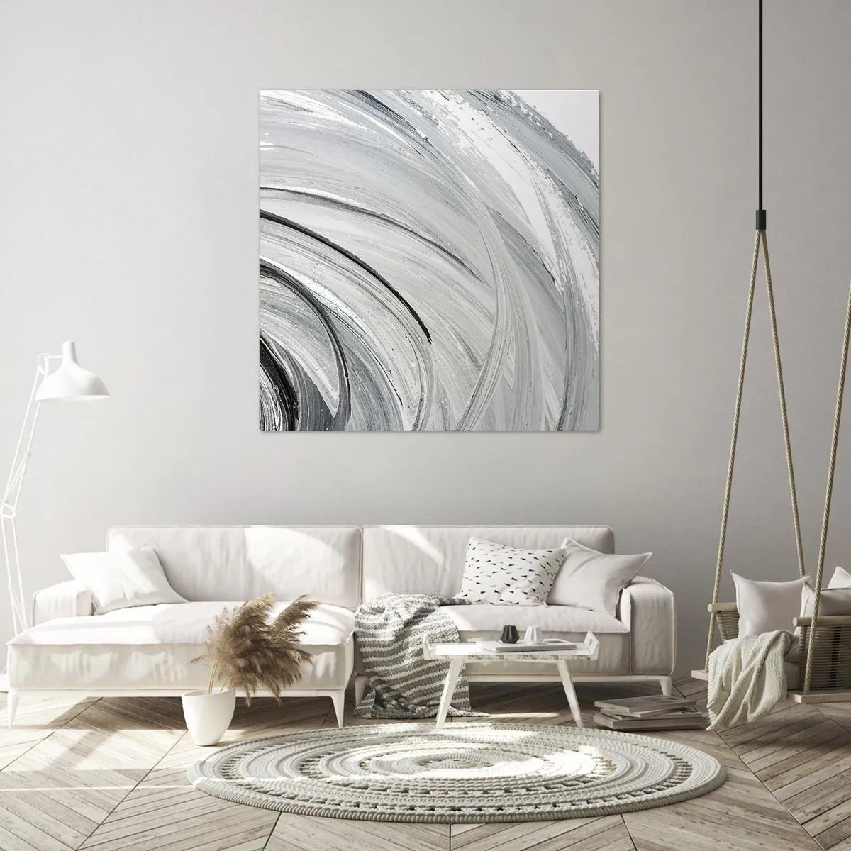 Canvas picture - Orbital Composition - 60x60 cm