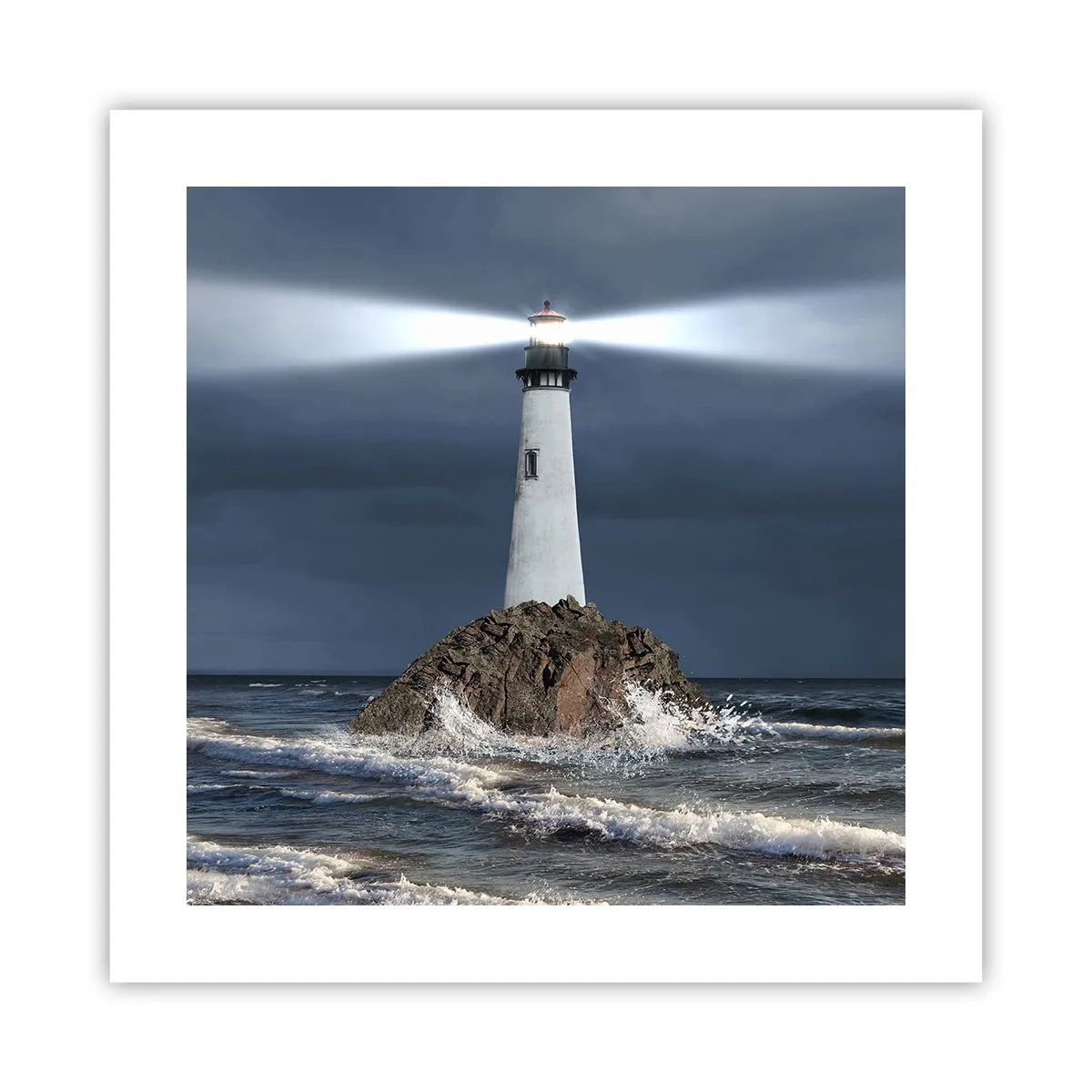 Poster - Here…Here…Here! - 40x40 cm