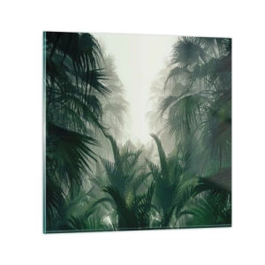 Glass picture - Tropical Secret - 50x50 cm
