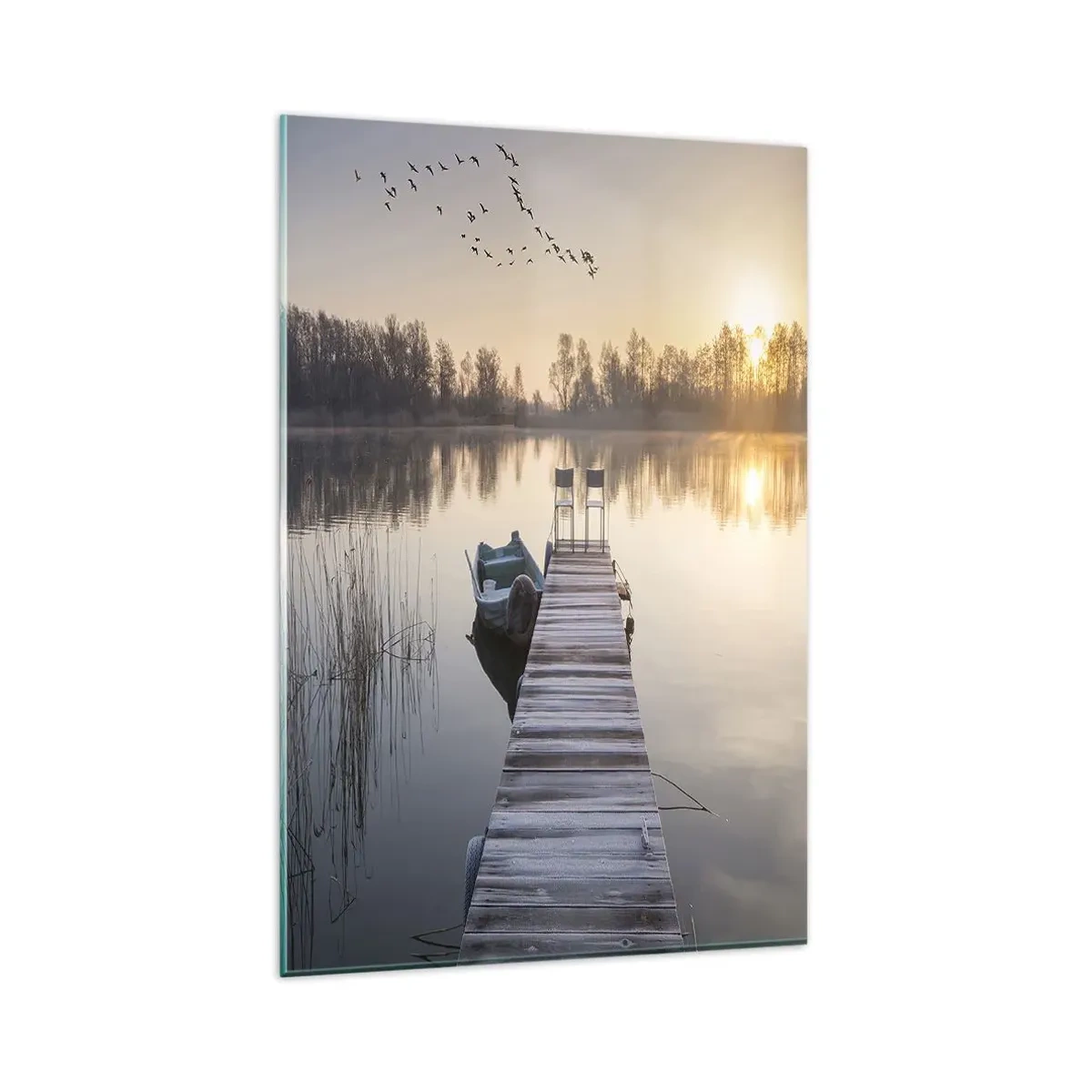 Glass picture - I Will Be Back Soon - 80x120 cm