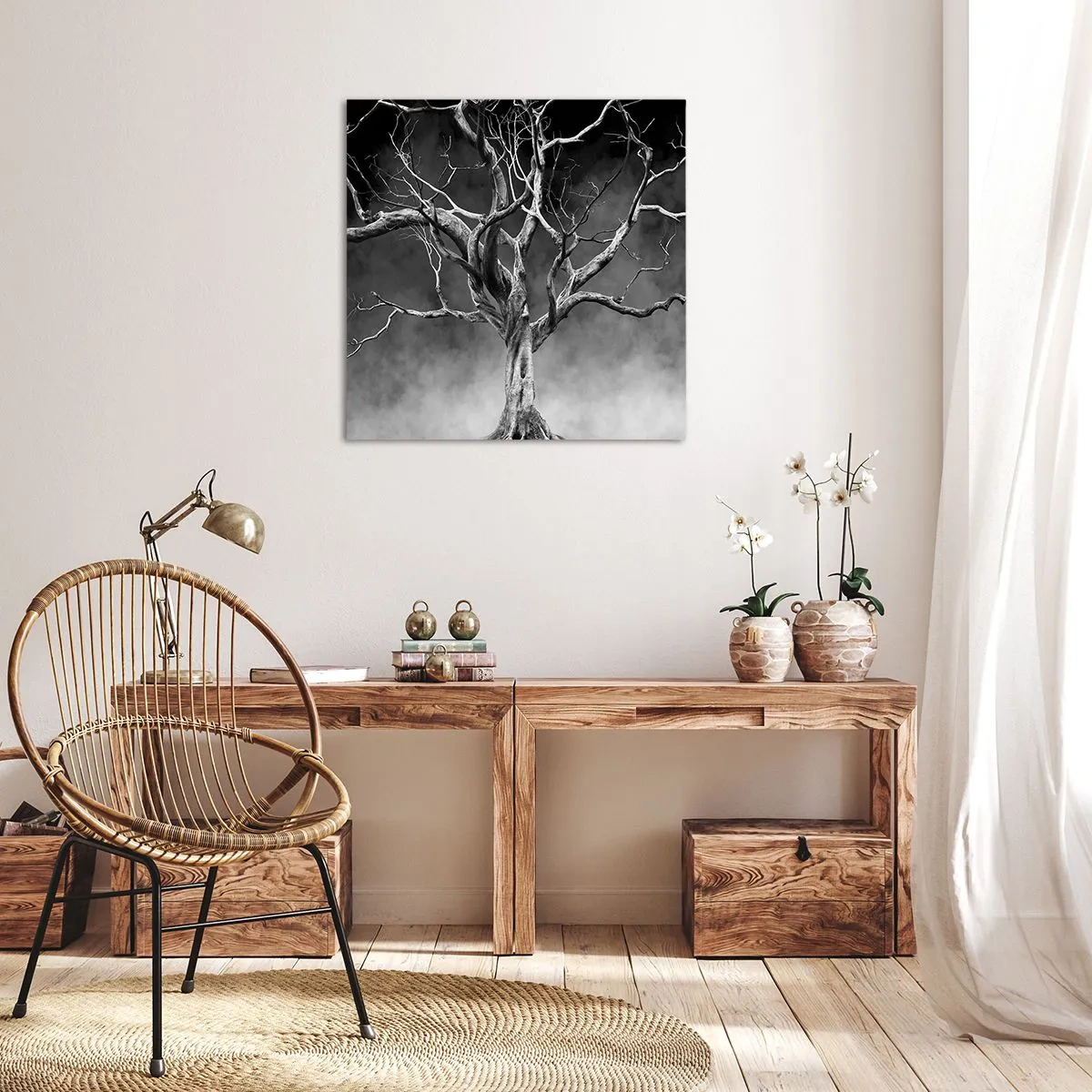 Canvas picture - Primordial and Sacred - 30x30 cm
