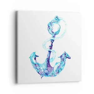 Canvas picture - Trustee of the Sea - 40x40 cm