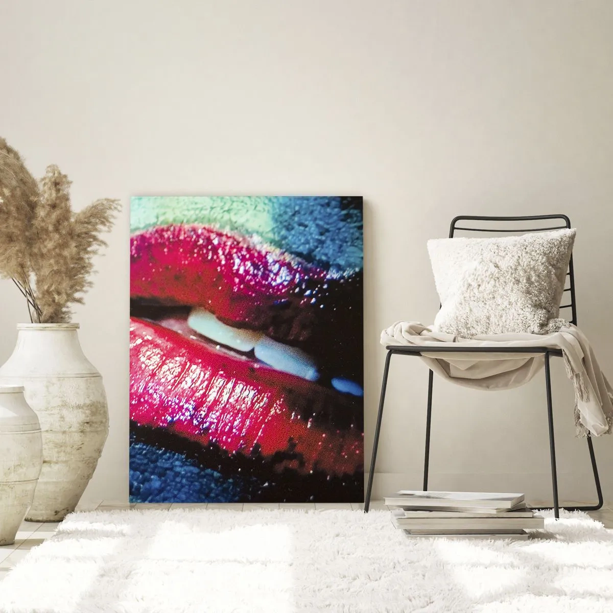 Glass picture - Sensual and Unquiet - 50x70 cm