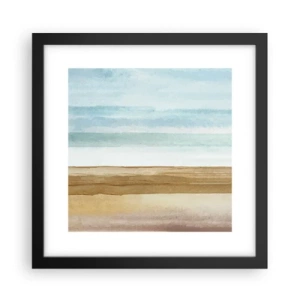 Poster in black frame - Calming - 30x30 cm