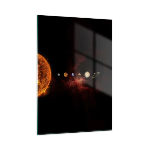 Glass picture - Our Neighbourhood - 50x70 cm