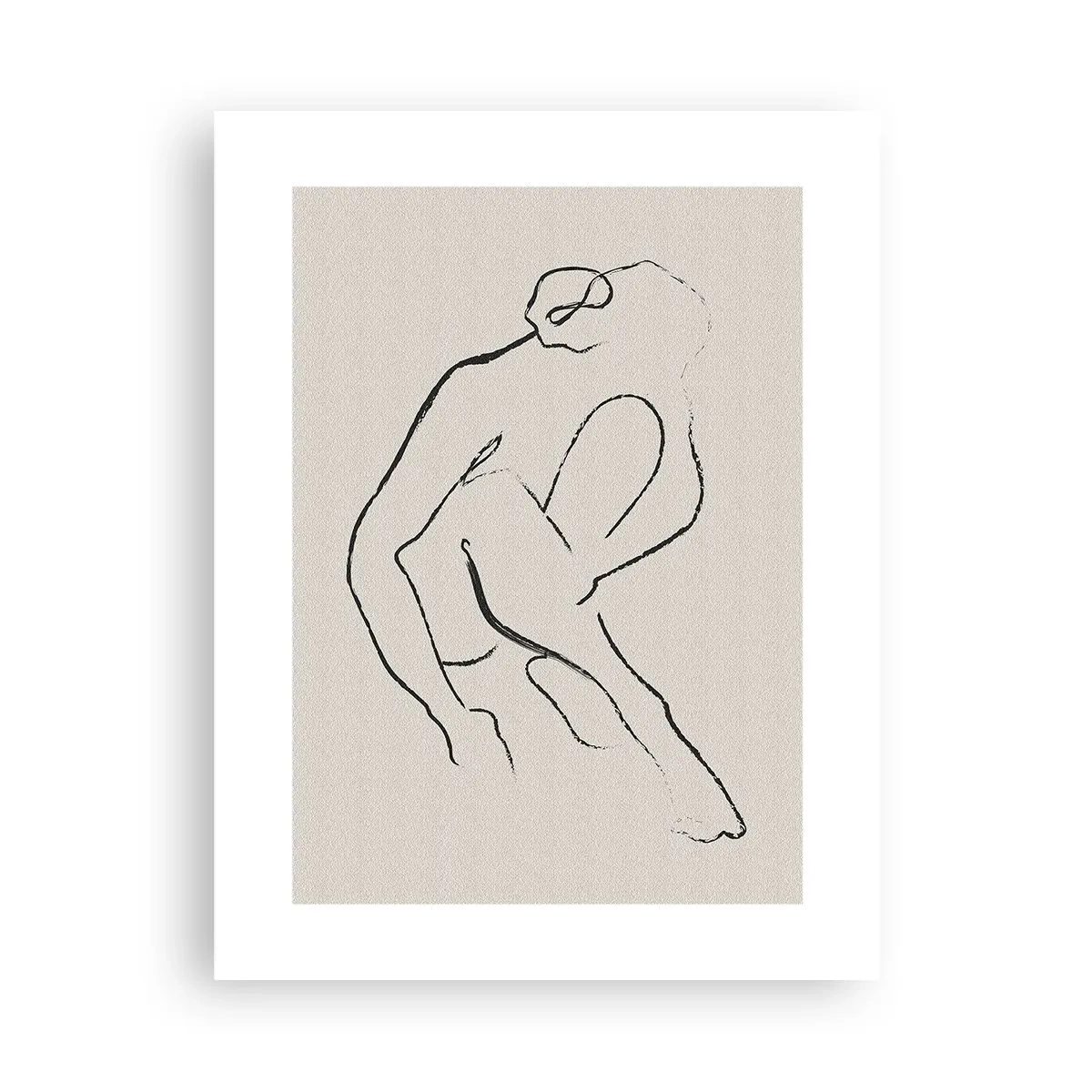 Poster - Intimate Sketch - 30x40 cm