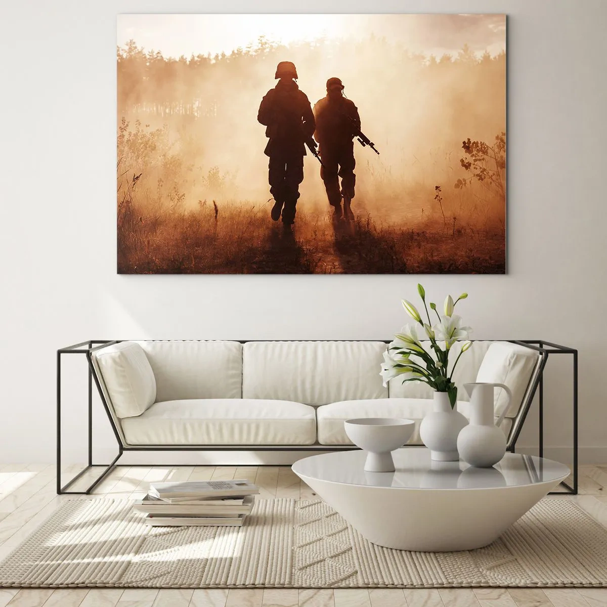 Glass picture - Call of Duty - 100x70 cm
