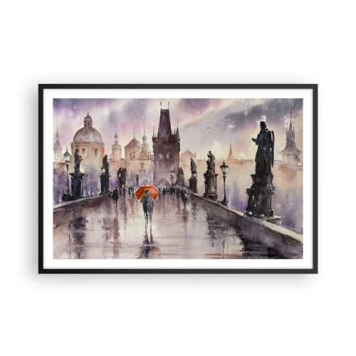 Poster in black frame - Peaople Don't Change - 91x61 cm