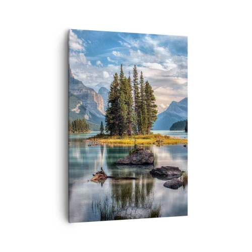 Canvas picture - By Big and Clear Waters - 70x100 cm