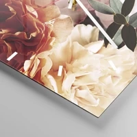 Clock face with lines