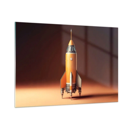 Glass picture - It Starts with a Dream - 100x70 cm