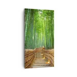 Canvas picture - Essence of Asian Nature - 55x100 cm