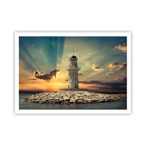 Poster - Light, Hope, Beauty - 100x70 cm