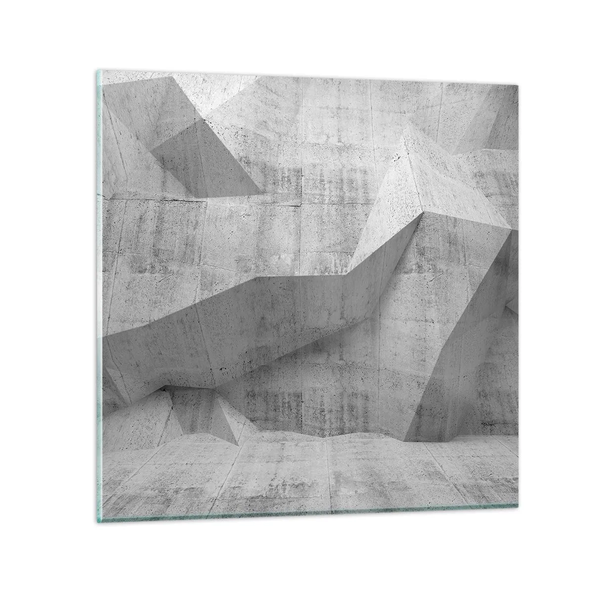 Glass picture - Real Challenge - 70x70 cm