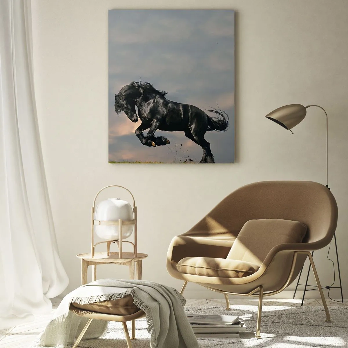 Glass picture - Beautiful and Free - 50x70 cm
