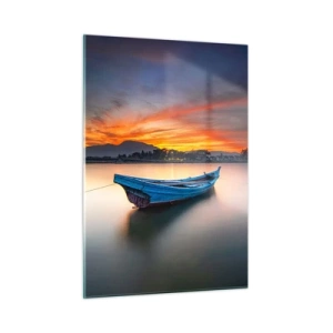 Glass picture - Here Comes a Good Night - 50x70 cm