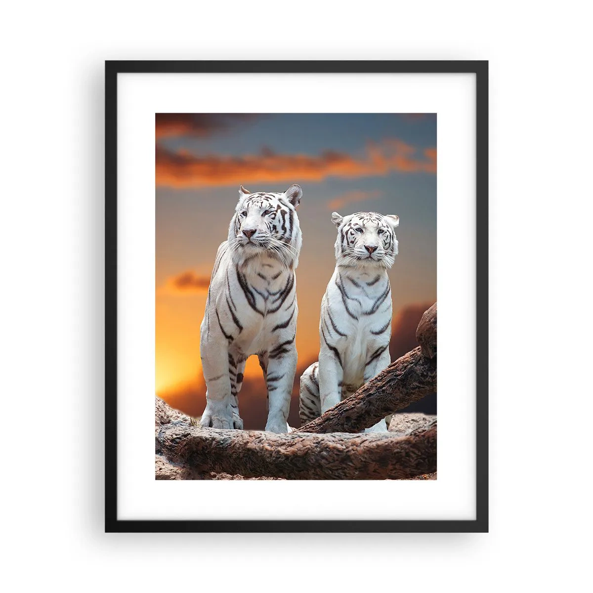 Poster in black frame - Just Like in Narnia - 40x50 cm