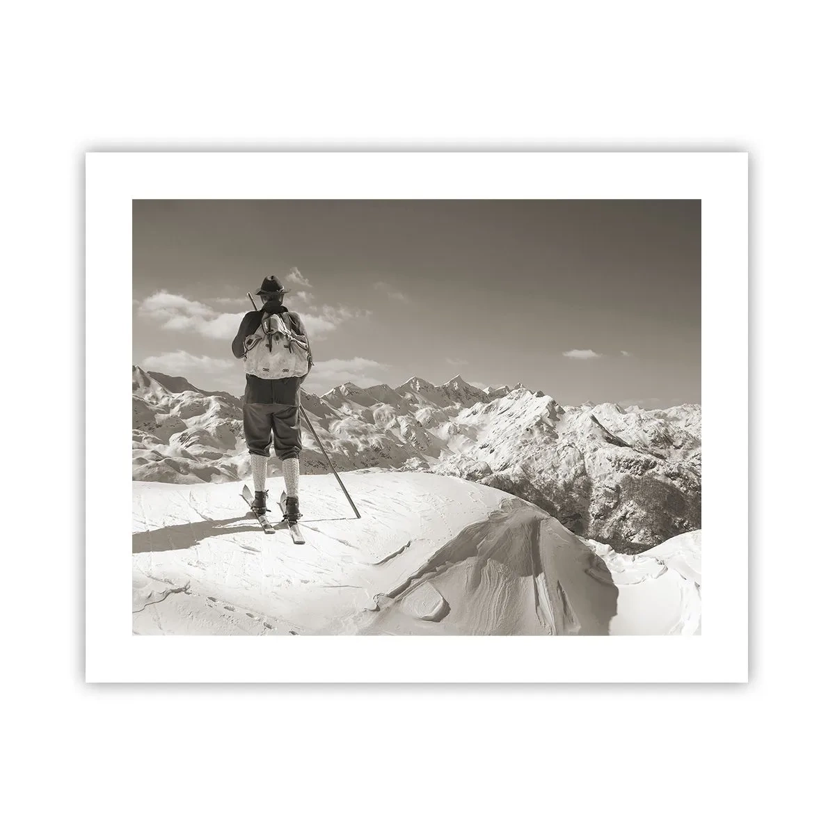 Poster - Mountains Are the Same - 50x40 cm