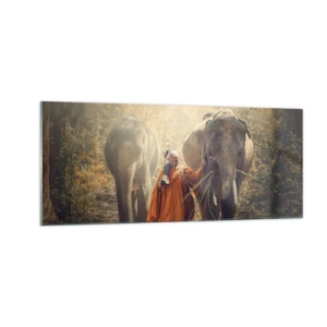 Glass picture - Full Understanding - 100x40 cm