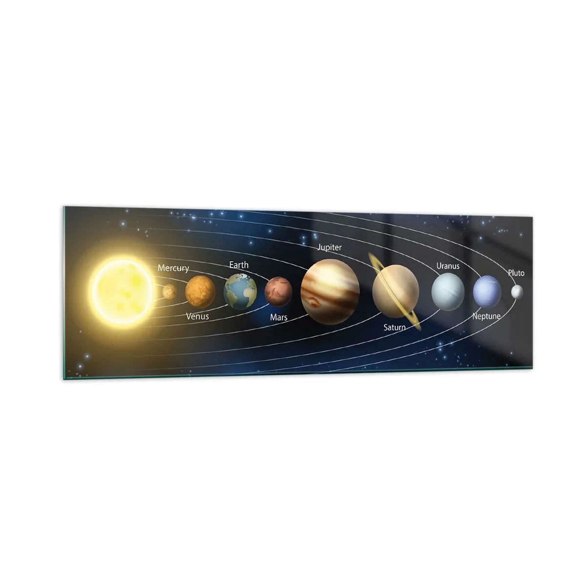 Glass picture - One in Ten - 160x50 cm