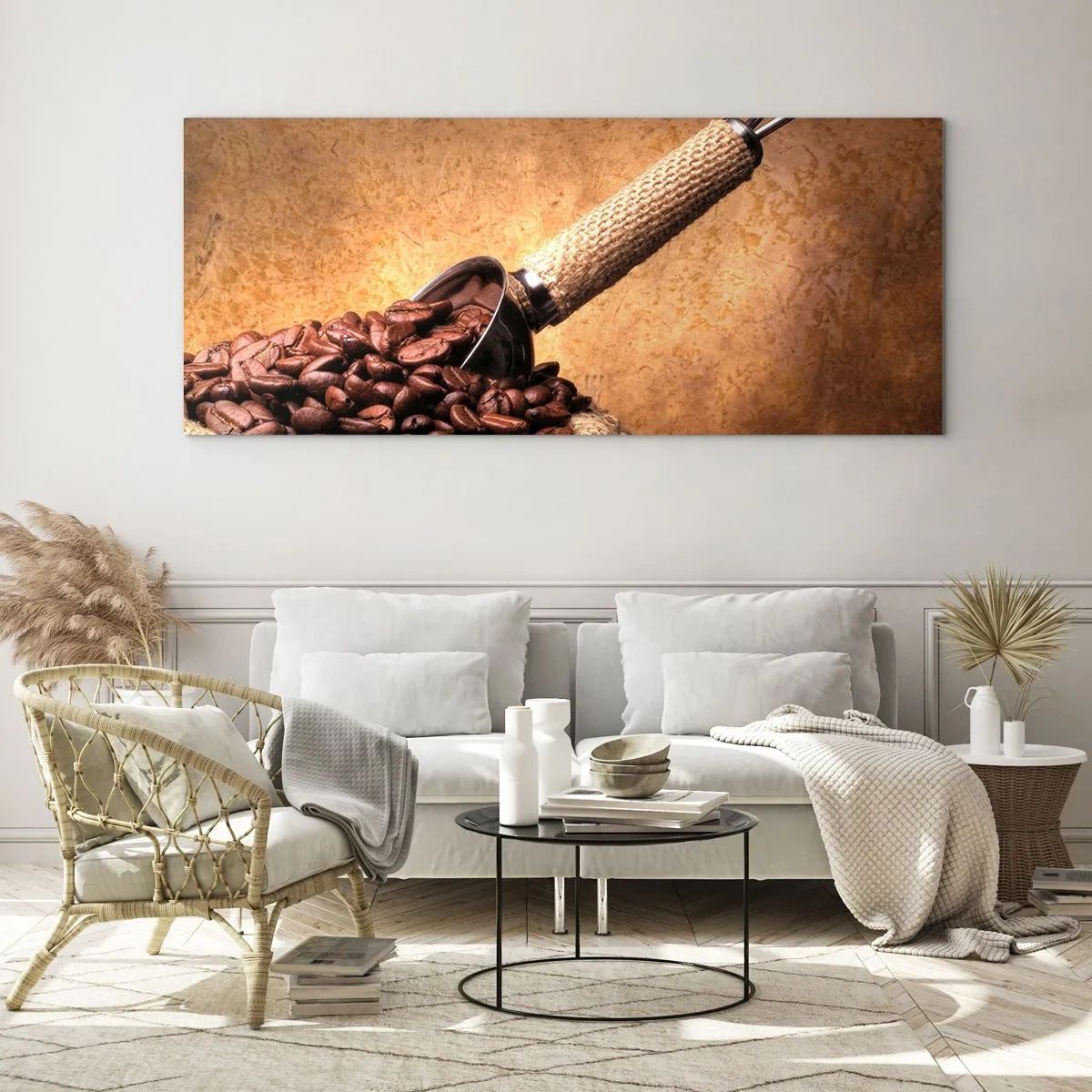 Glass picture - Grain of Flavour - 100x40 cm
