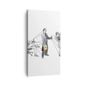 Canvas picture - Everyone Is Someone Else's Puppet - 55x100 cm