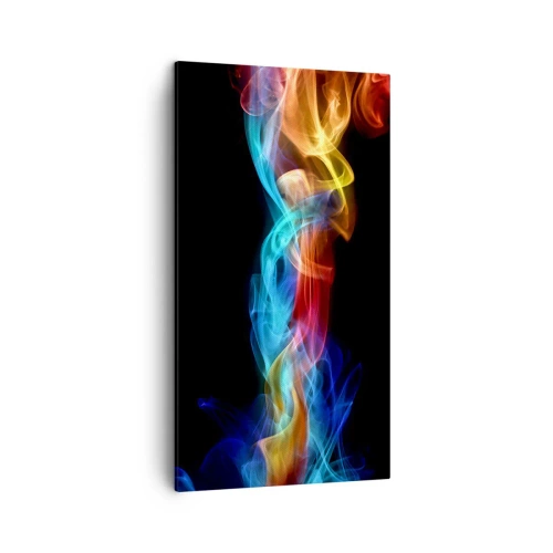 Canvas picture - Rainbow Dance of Fogs - 45x80 cm