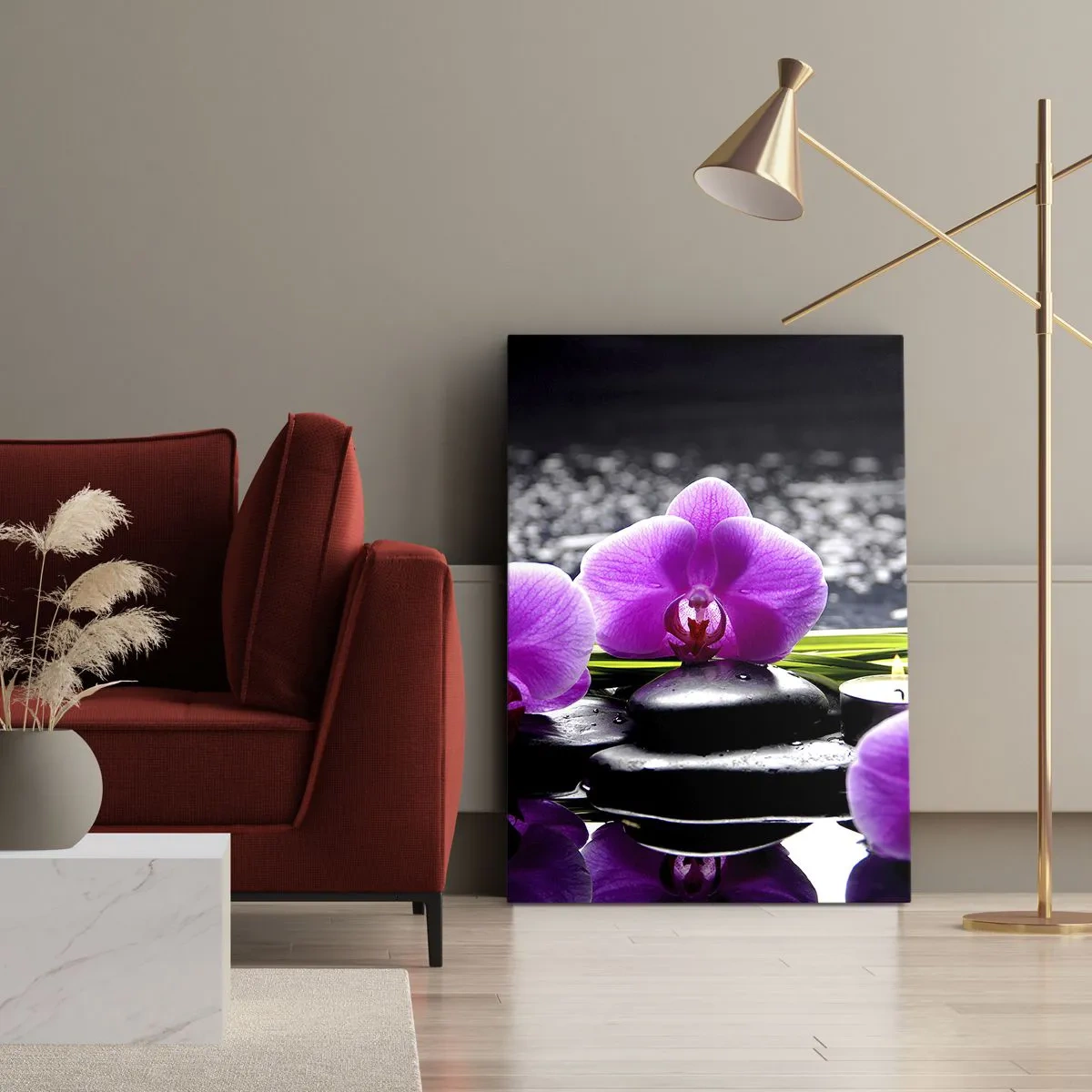 Canvas picture - Drowning in Peace and Quiet - 50x70 cm