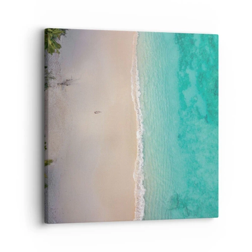 Canvas picture - Paradise Beach - 30x30 cm