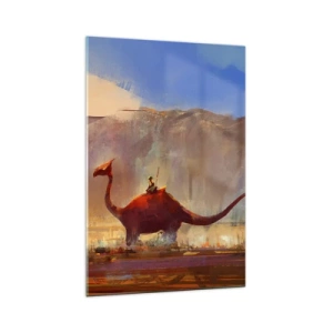 Glass picture - If They Hadn't Gone Extinct - 70x100 cm