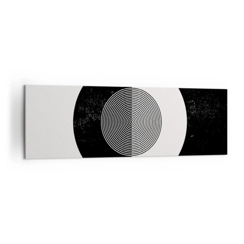 Canvas picture - Harmony in Black and White - 160x50 cm