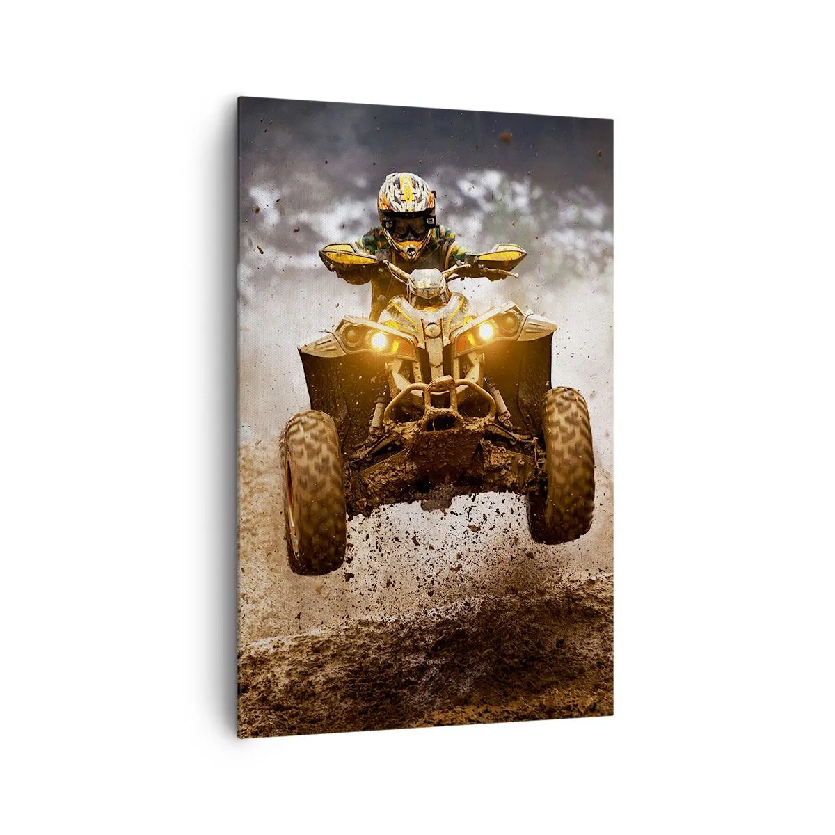 Canvas picture - No Risk No Fun - 80x120 cm