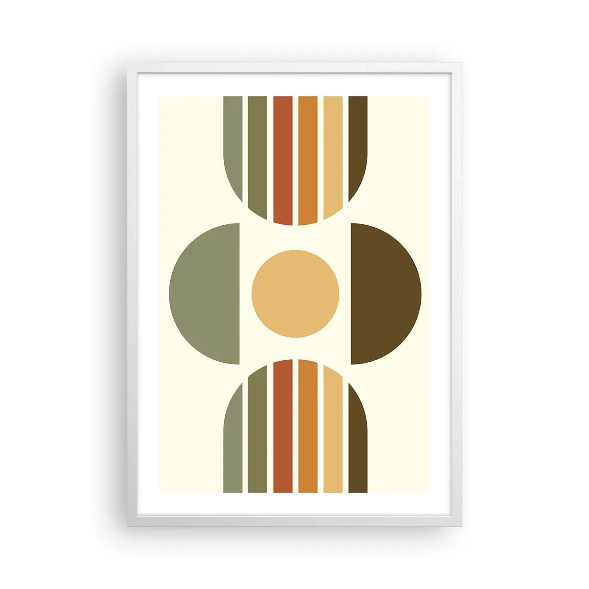 Poster in white frmae - In the Colours of Soli - 50x70 cm