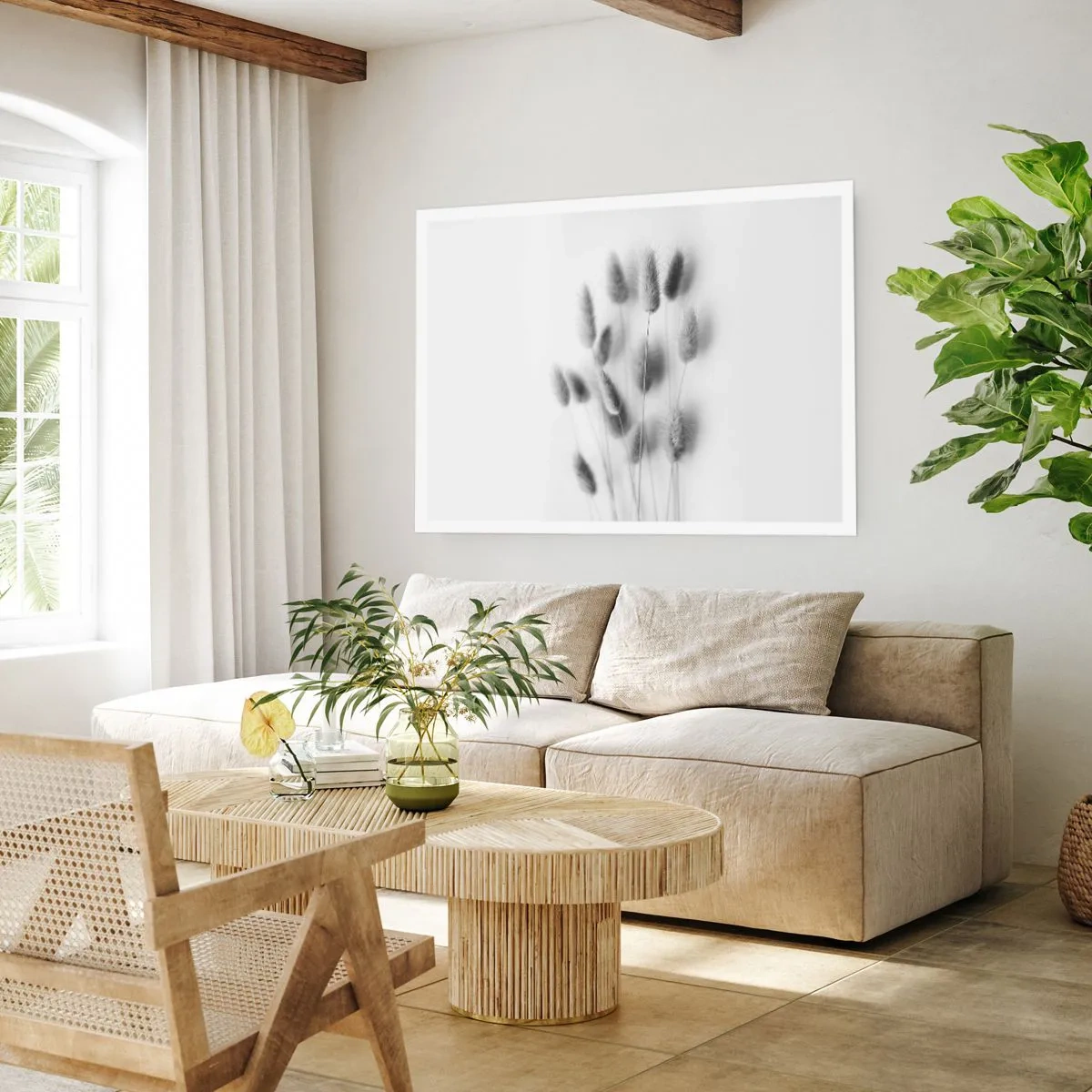Poster - Her Softness Grass - 100x70 cm