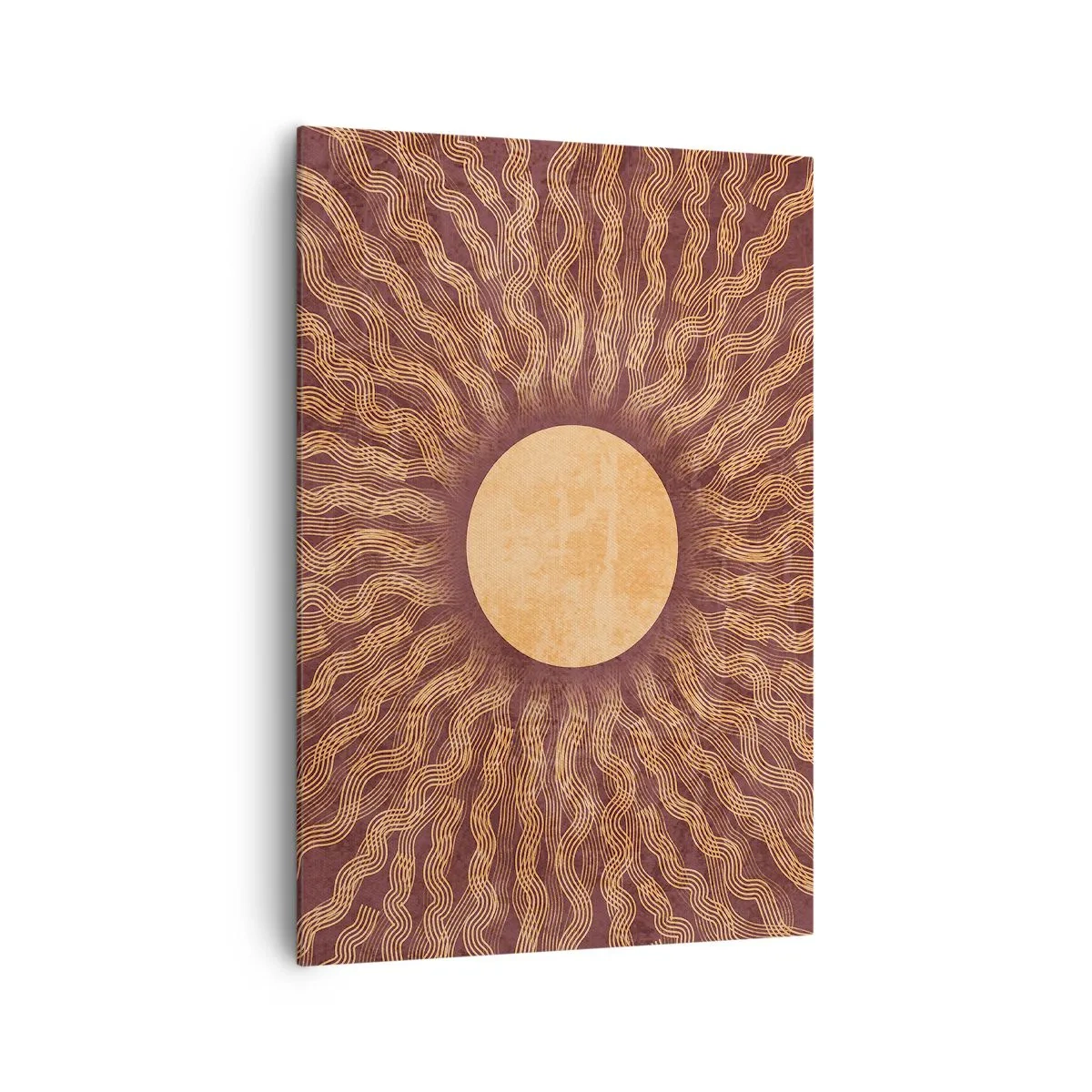 Canvas picture - Sun Icon - 70x100 cm