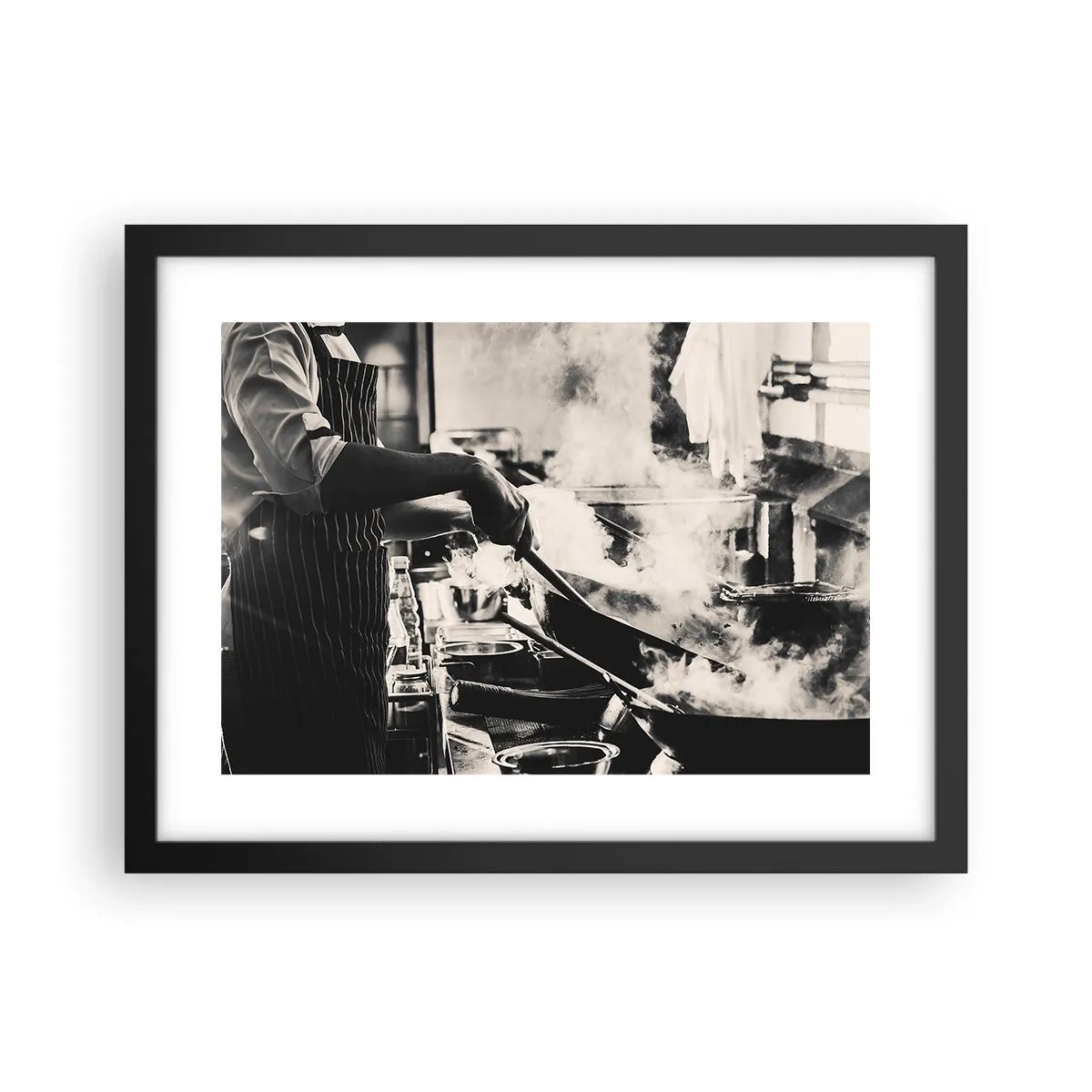 Poster in black frame - Alchemy of Flavours - 40x30 cm