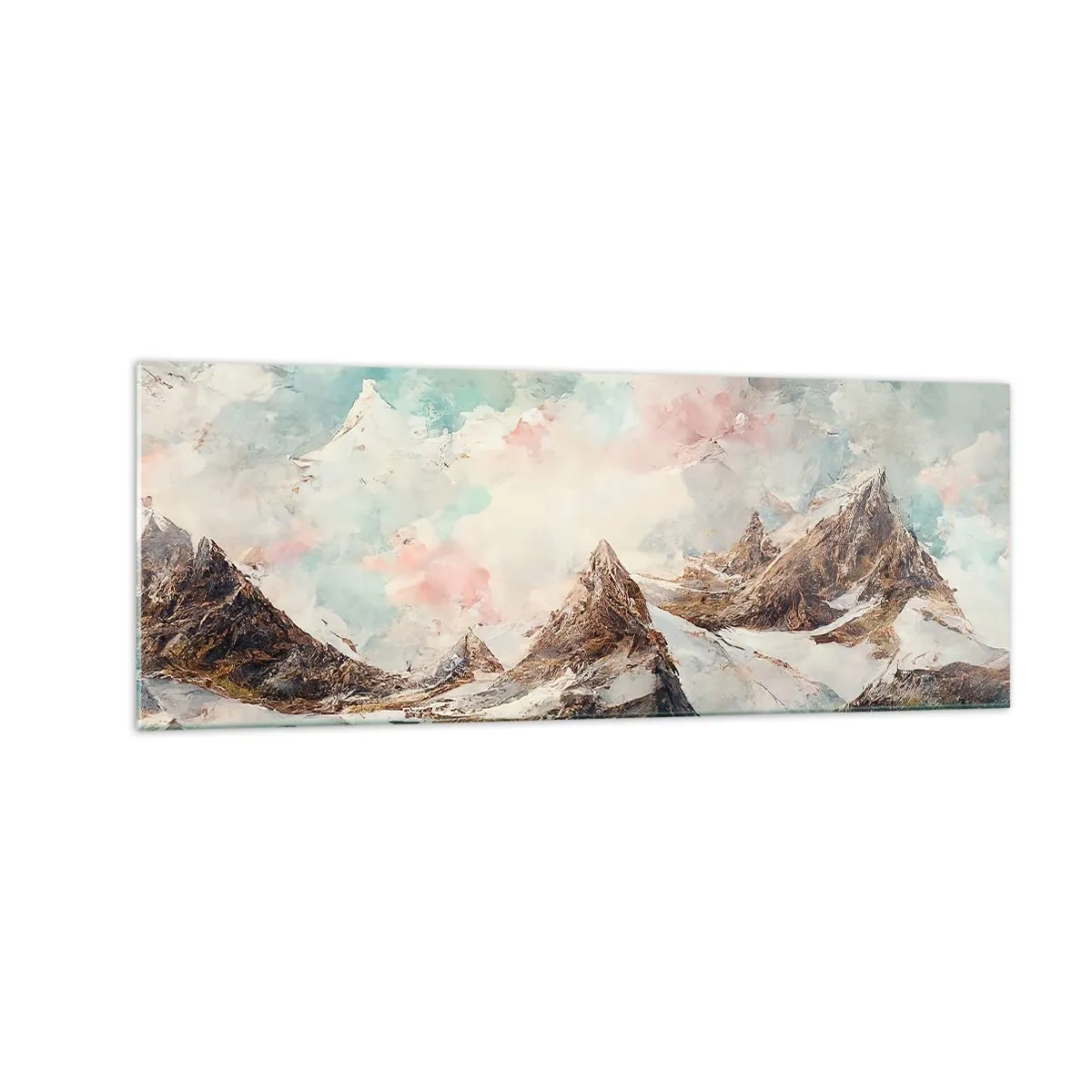 Glass picture - Rocky Blades - 140x50 cm