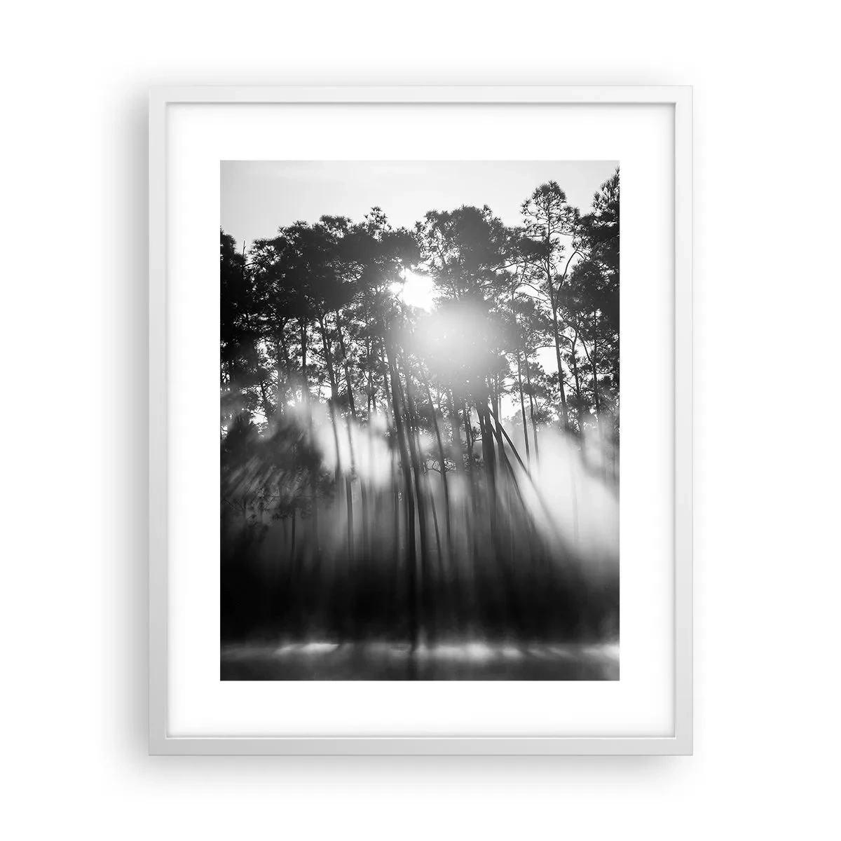 Poster in white frmae - Unstoppable Sun - 40x50 cm