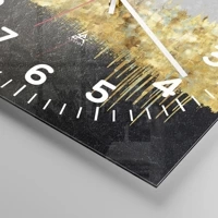 Clock face with numbers